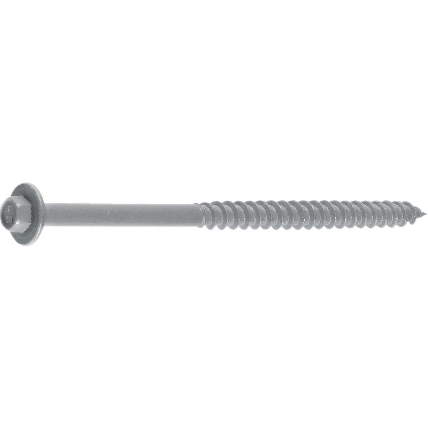 FastenMaster LedgerLok 0.305 In. x 5 In. Coarse Steel Hex-Head Ledger Board Fasteners (50 Ct. Box) Image 4