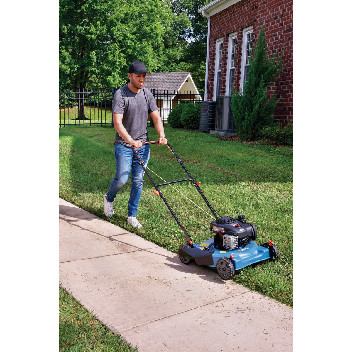 Senix 20 In. 125cc 4-Cycle Push Gas Lawn Mower Image 3