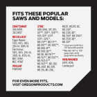 Oregon S55 AdvanceCut Chainsaw Chain for 16-Inch Bar -55 Drive Links fits McCulloch, Stihl, Wagner and more Image 6