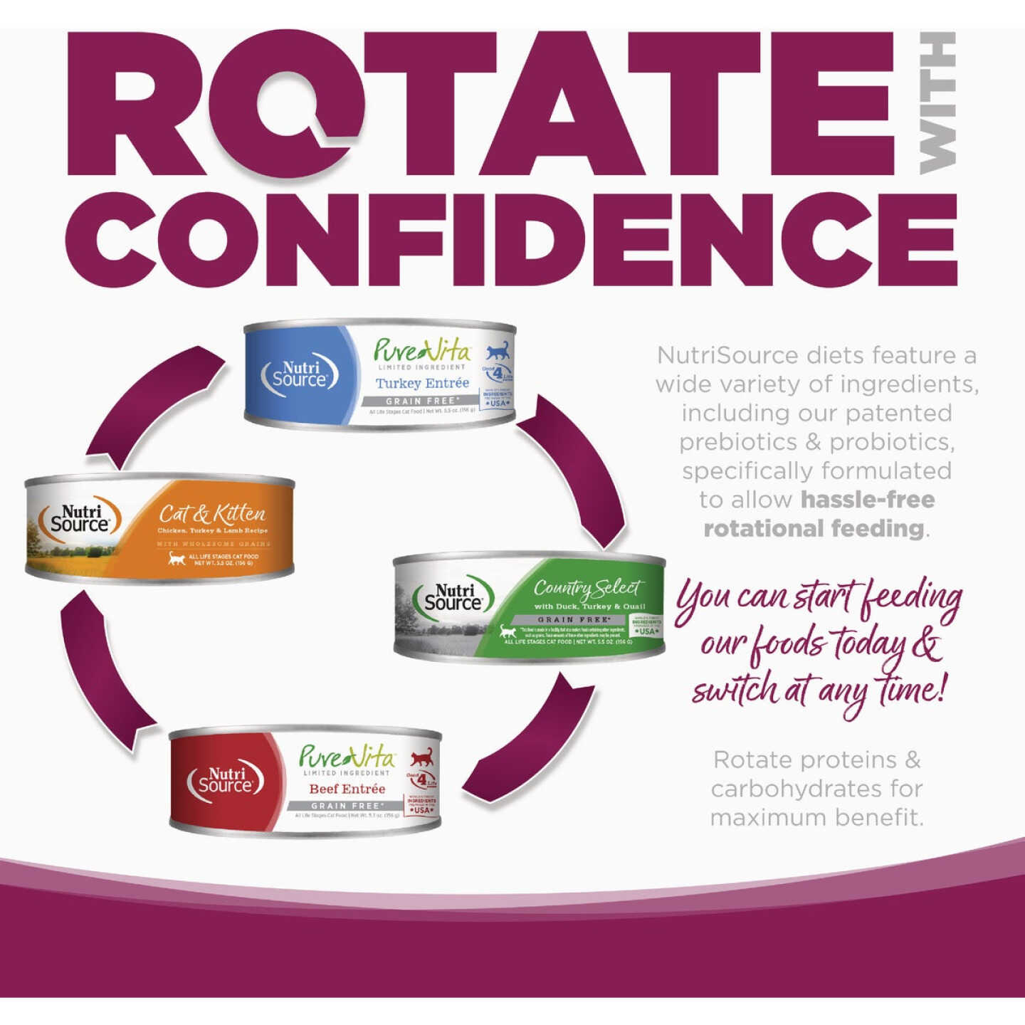 NutriSource 5.5 Oz. Chicken & Rice Recipe Cat Food Image 3