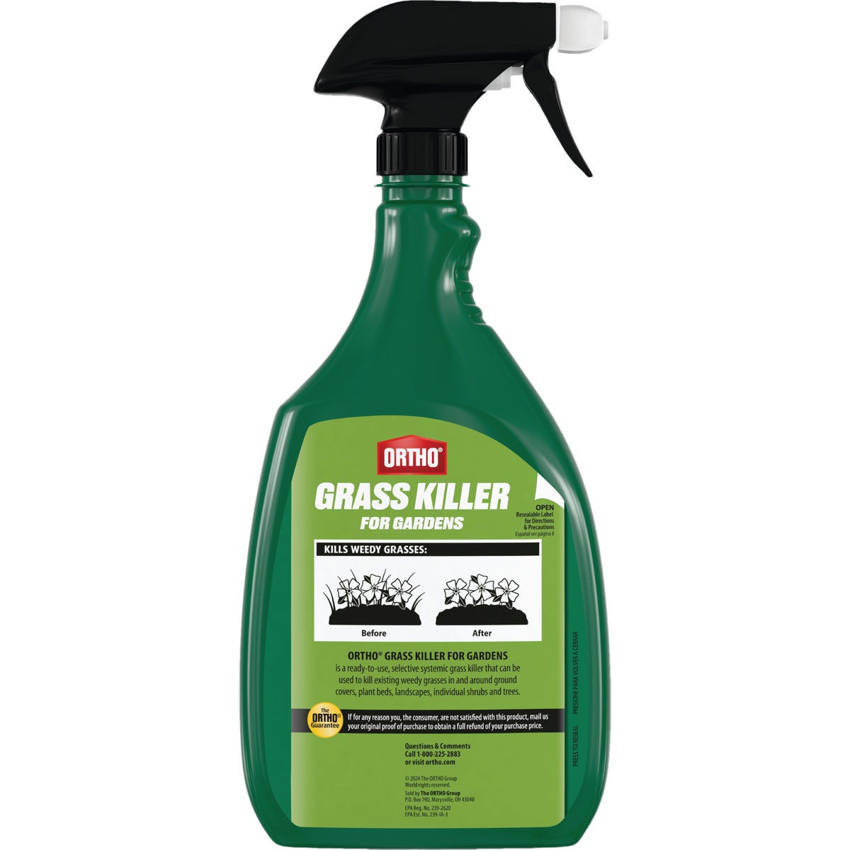 Ortho 24 Oz. Ready To Use Grass Killer for Gardens Image 2
