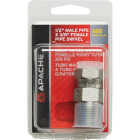 Apache 1/2 In. Male Pipe x 3/8 In. Female Pipe Swivel Hydraulic Hose Adapter Image 2