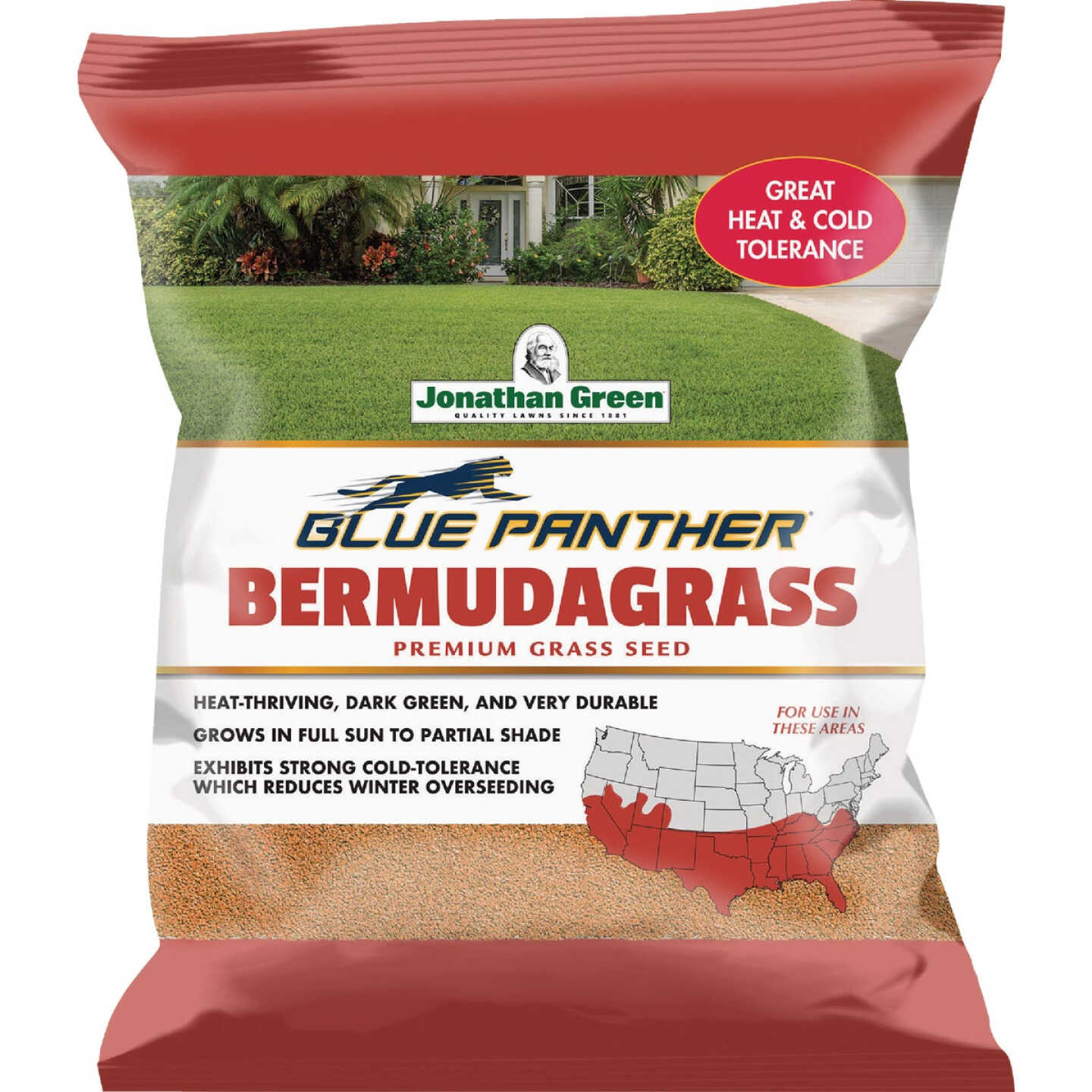 Jonathan Green Blue Panther Bermudagrass 1 Lb. Grass Seed Image 1