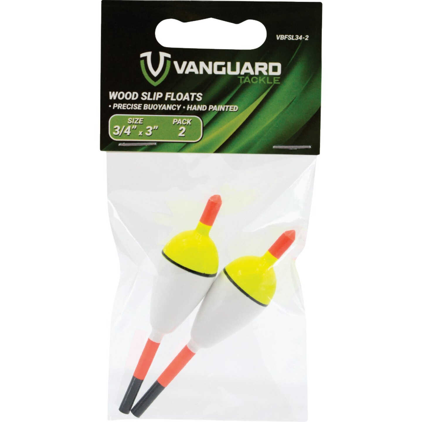 Vanguard 3/4 In. x 3 In. Slip Float Bobber (2-Pack) Image 1