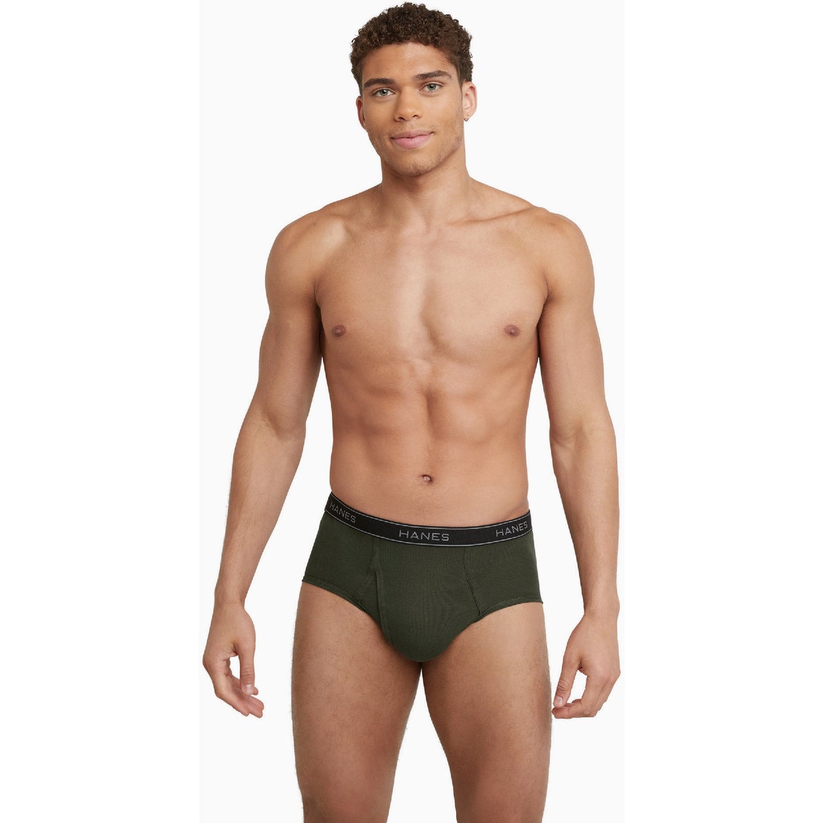 Hanes Men's S Dyed Cotton Briefs (6-Pack) Image 2