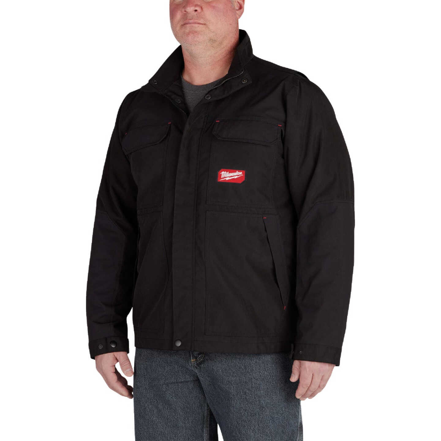 Milwaukee FREEFLEX Men's Medium Black Insulated Jacket Image 1