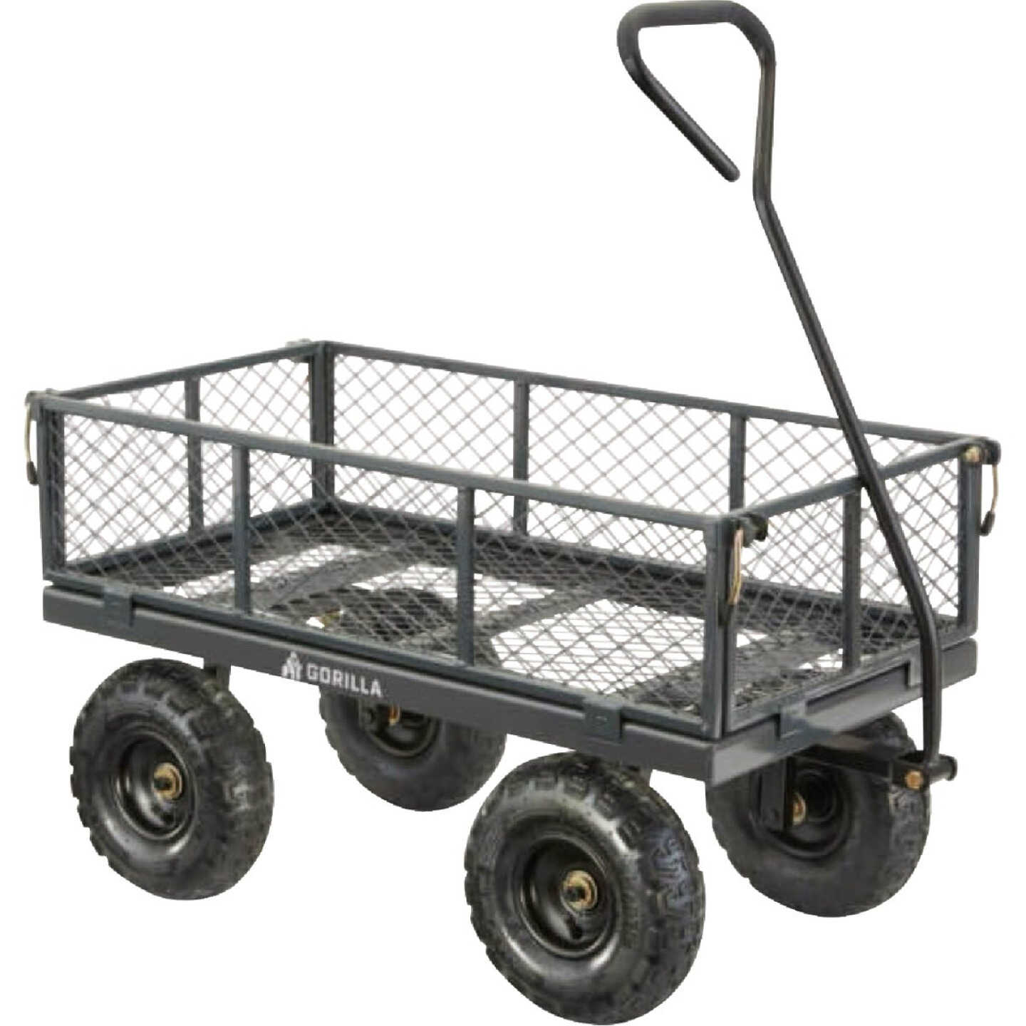 Gorilla Carts 3 Cu. Ft. 600 Lb. Steel Utility Garden Cart Image 1