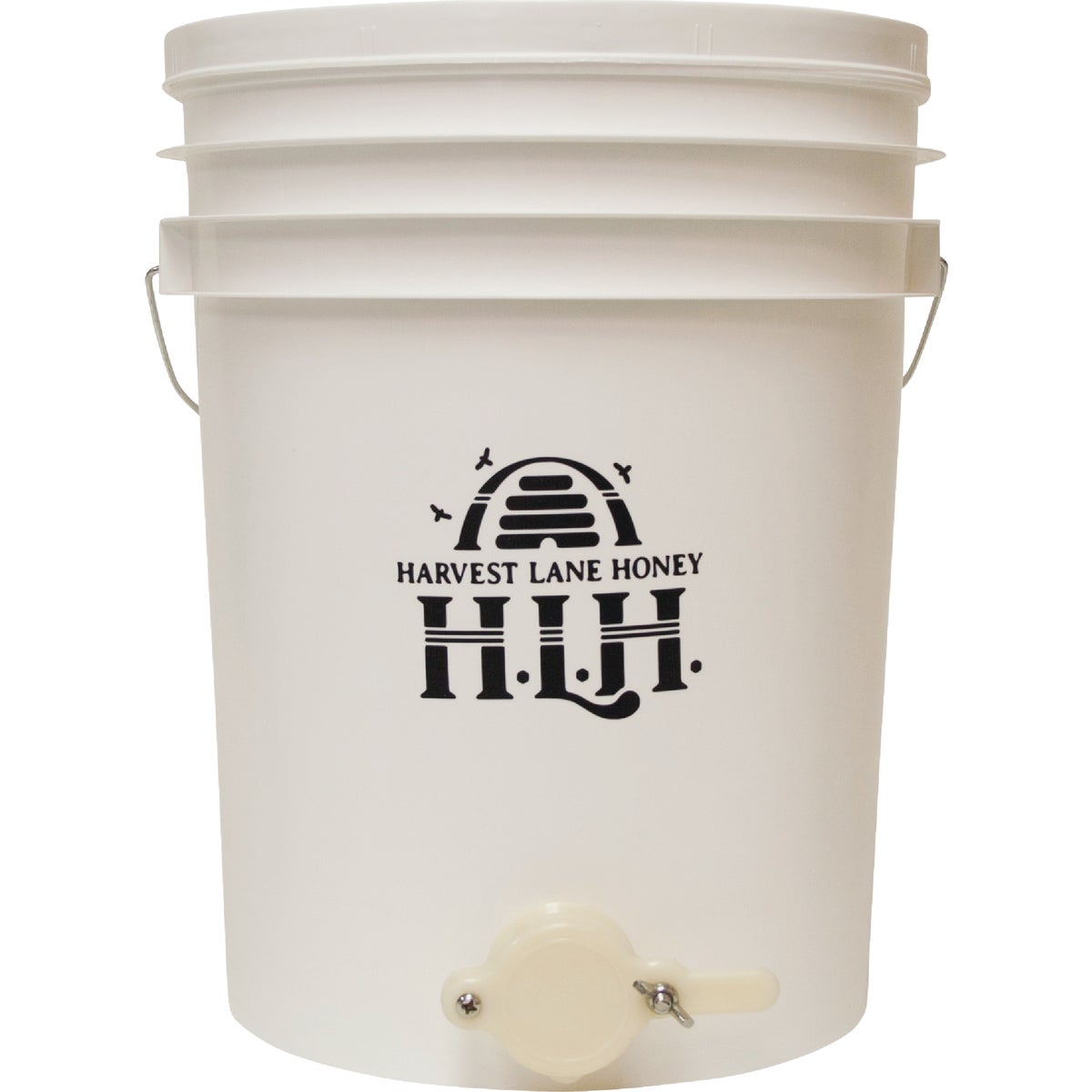 Harvest Lane Honey 5 Gal Plastic Honey Bucket with Gate