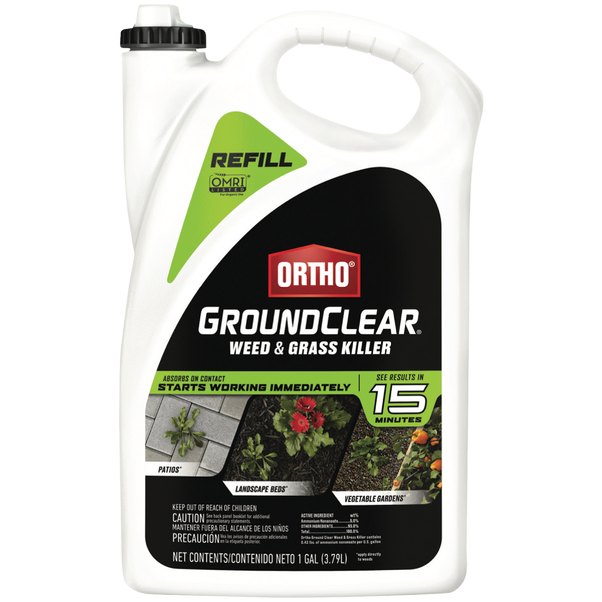 Ortho GroundClear 1 Gal. Refill Weed & Grass Killer