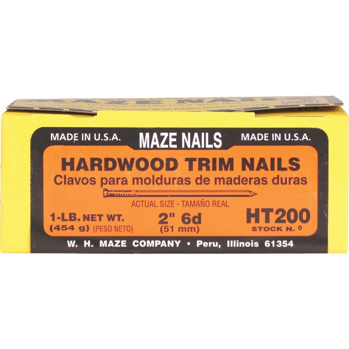 Maze 2 In. Hardwood Trim Nails (454 Ct., 1 Lb.)  Image 2