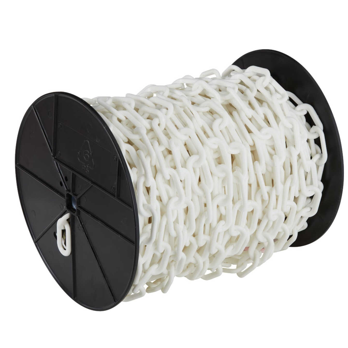 Mr. Chain #8 White 125 Ft. Plastic Chain Image 1