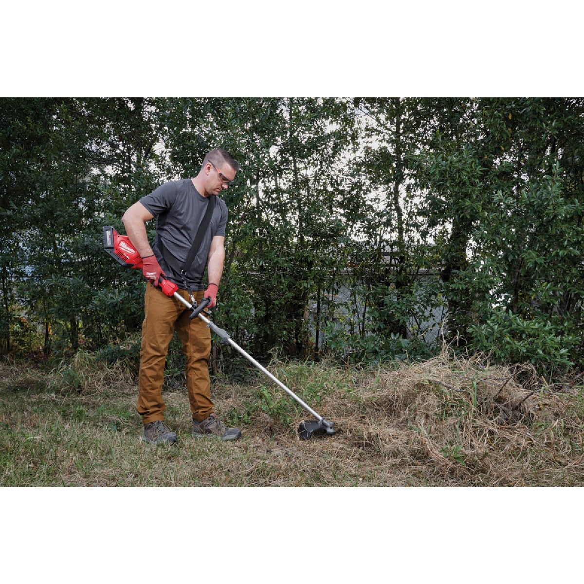 Milwaukee M18 FUEL Brush Cutter Attachment for QUIK-LOK Attachment System Image 4