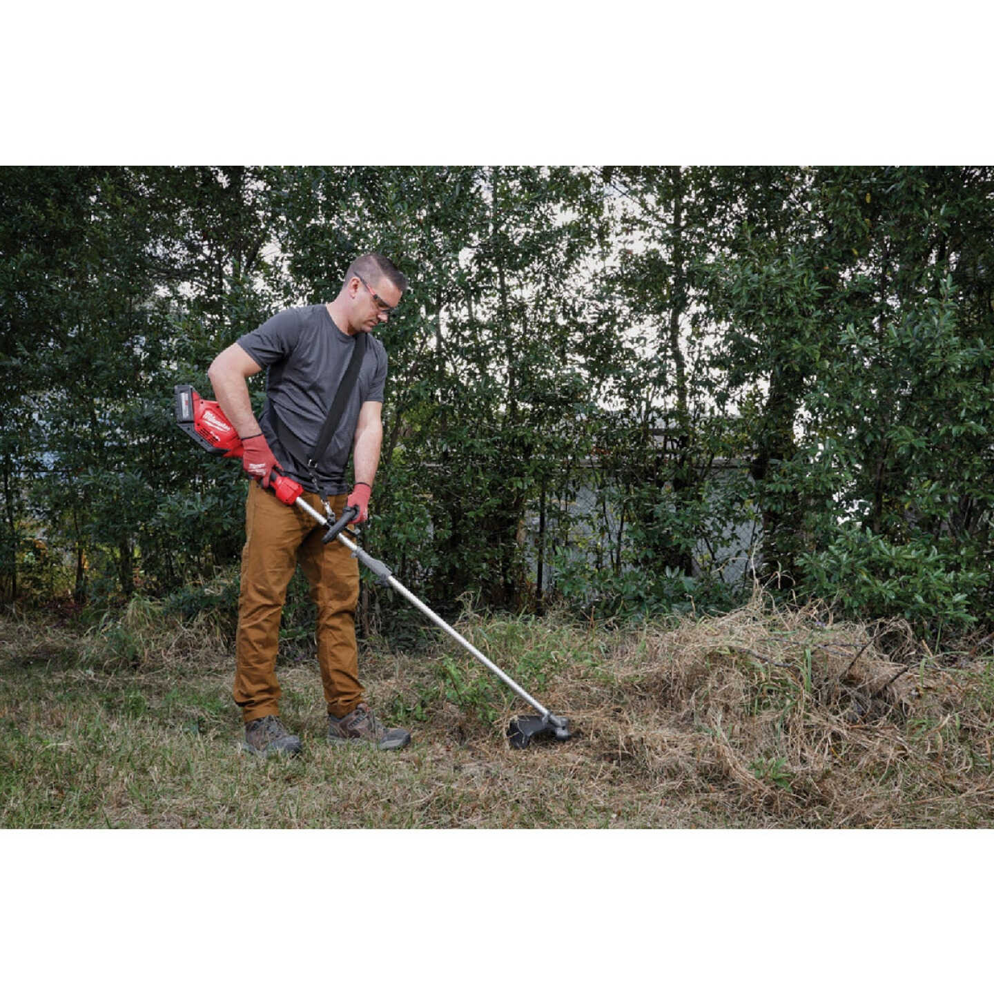 Milwaukee M18 FUEL Brush Cutter Attachment for QUIK-LOK Attachment System Image 4