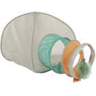 SmartyKat Fringe Frenzy Cat Hideout Tunnel Image 3