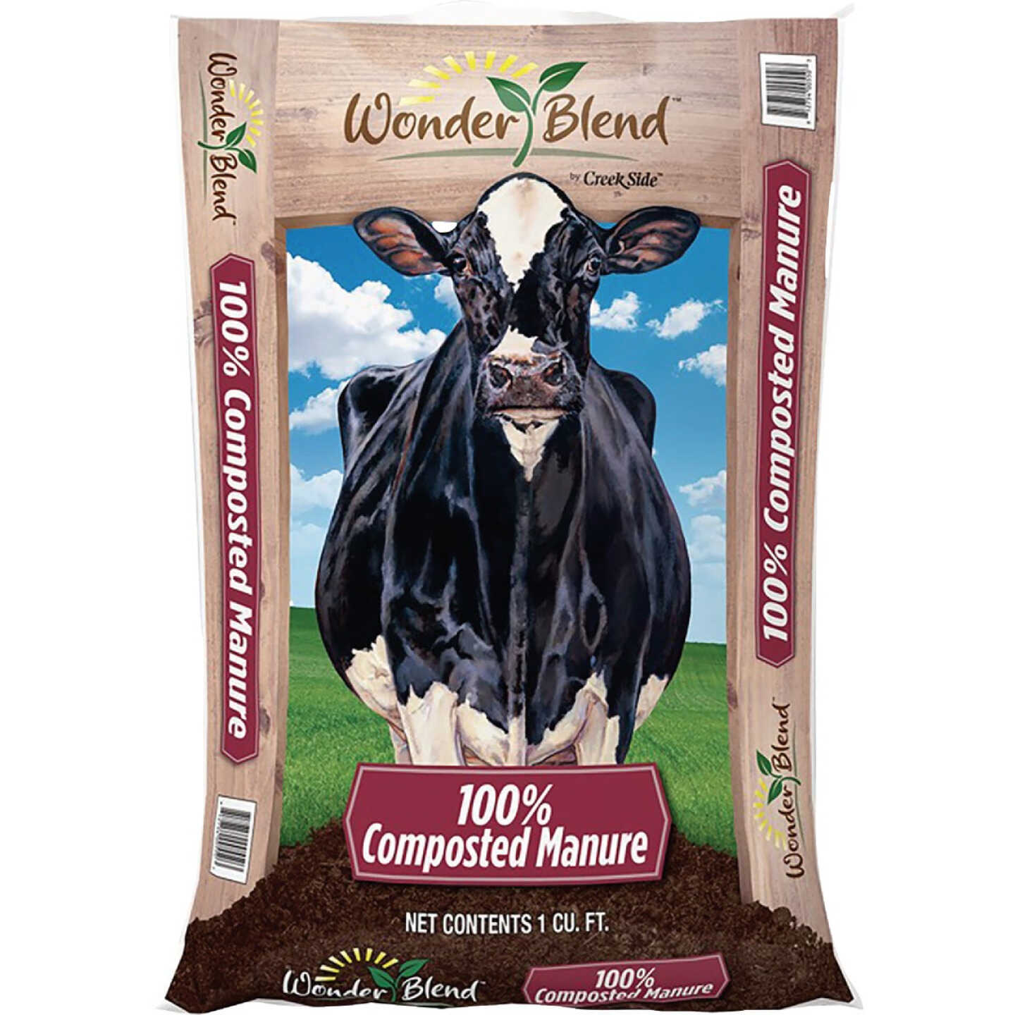WonderBlend 1 Cu. Ft. 100% Composted Manure Image 1