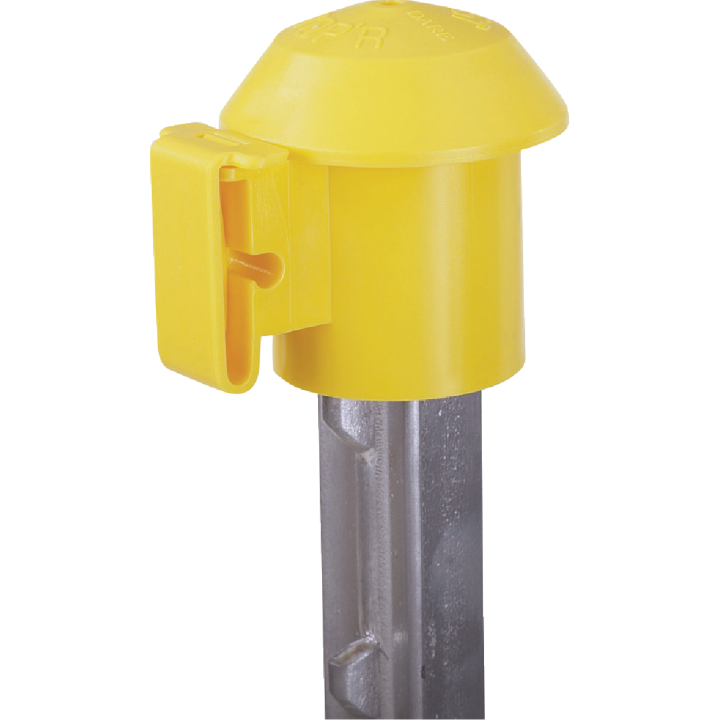 Dare Cap Yellow Polyethylene T-Post Electric Fence Insulator (10-Pack) Image 1