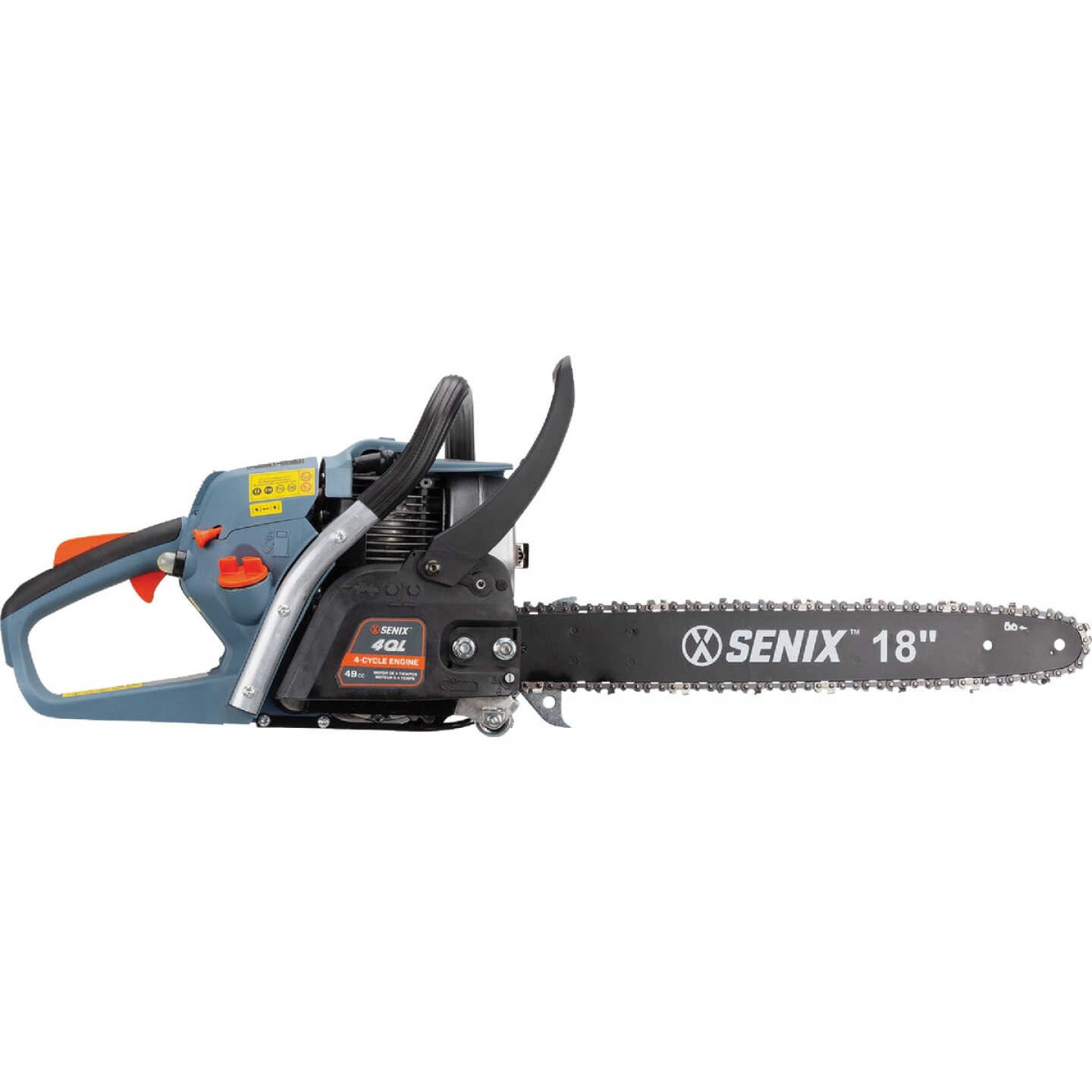 Senix 4QL 18 In. 49cc Gas Powered Chainsaw Image 1