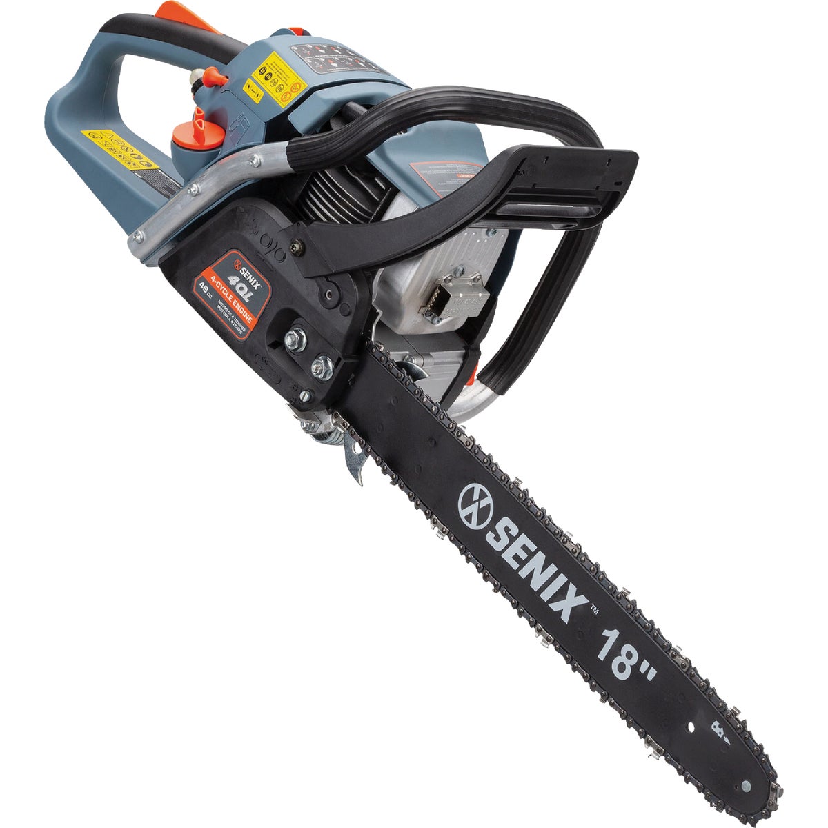 Senix 4QL 18 In. 49cc Gas Powered Chainsaw Image 6