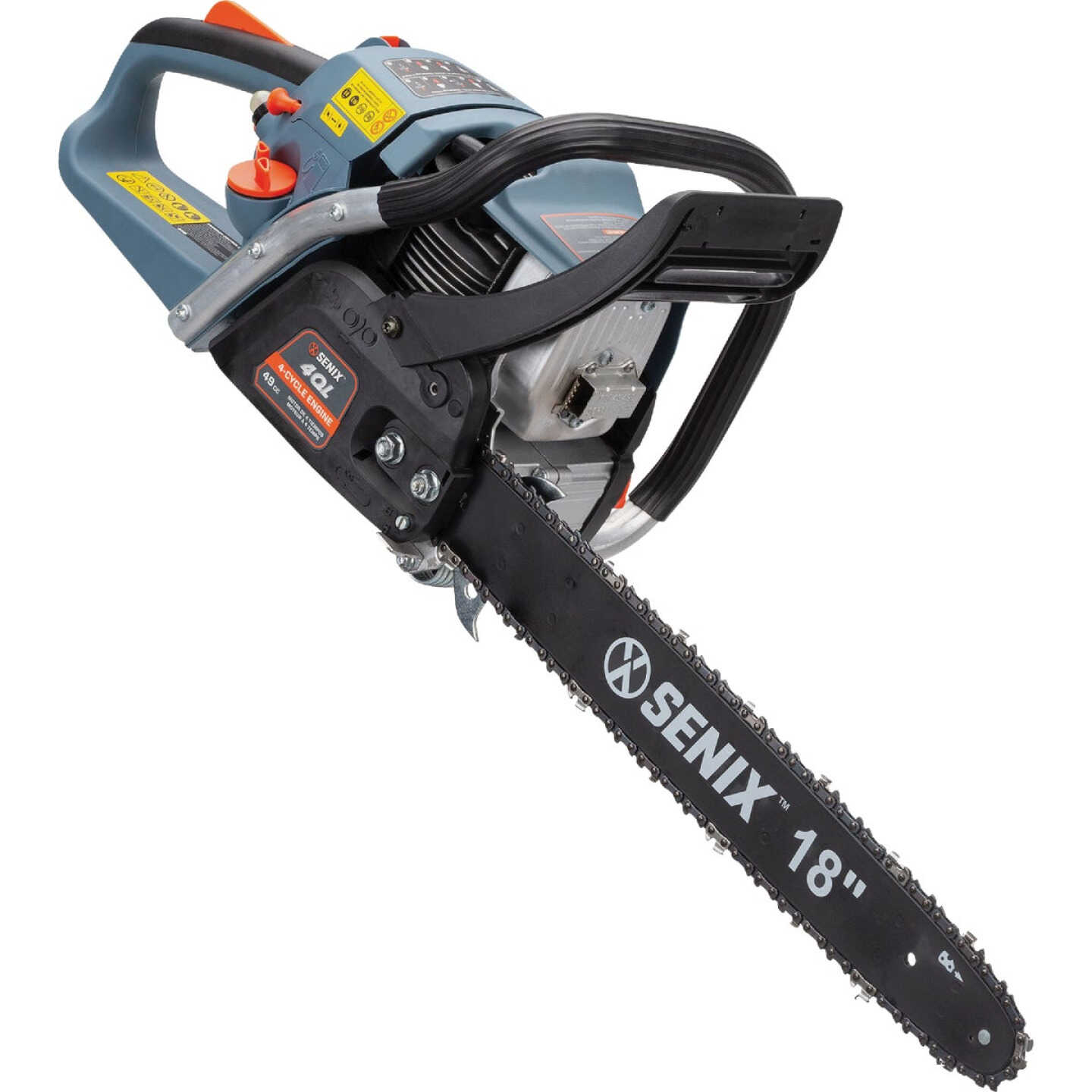 Senix 4QL 18 In. 49cc Gas Powered Chainsaw Image 6