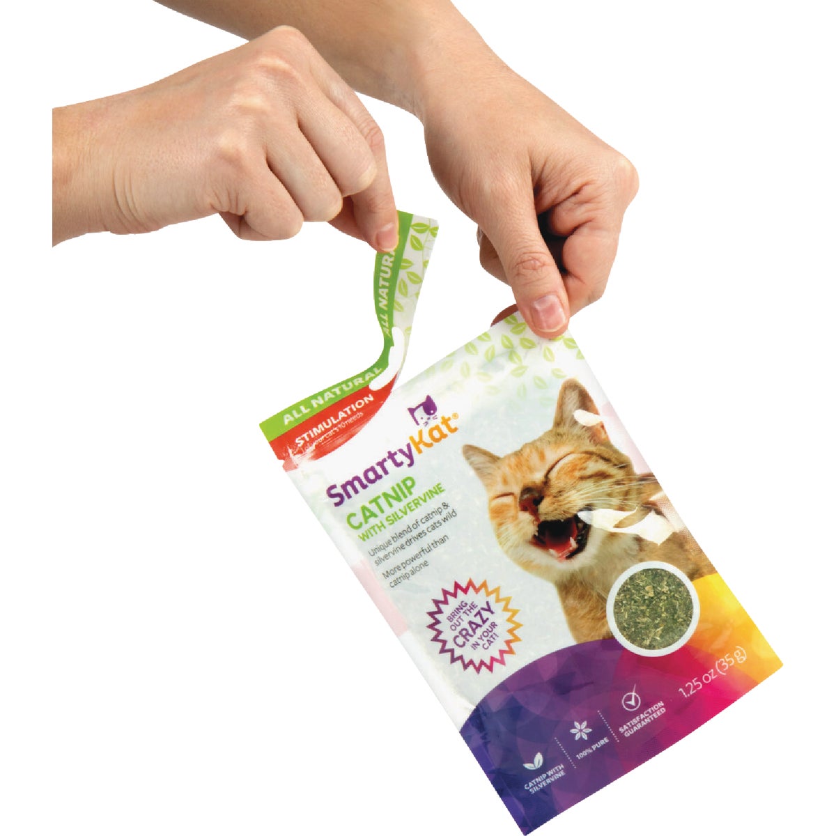 SmartyKat 1.25 Oz. Catnip with Silvervine