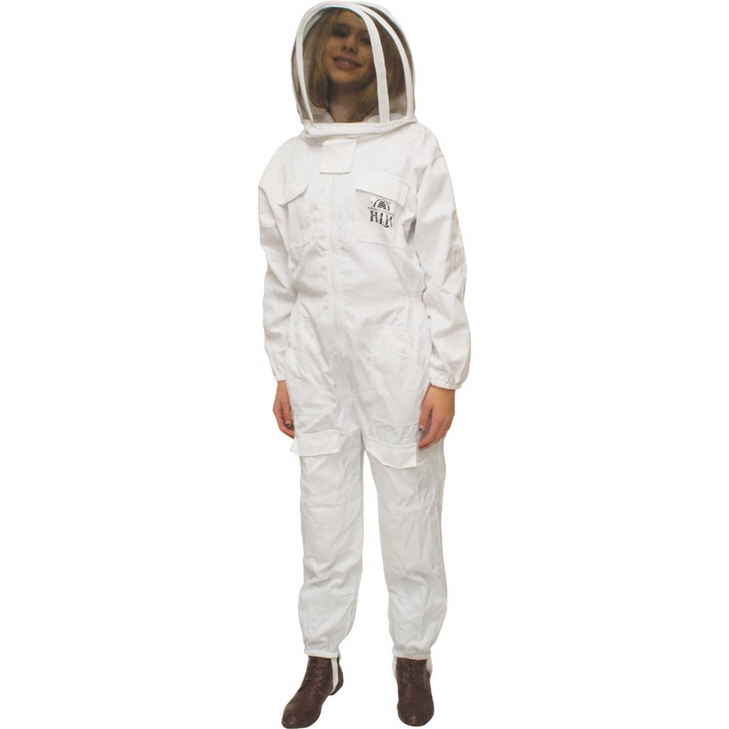 Harvest Lane Honey Large Polyester/Cotton Beekeeping Suit Image 3