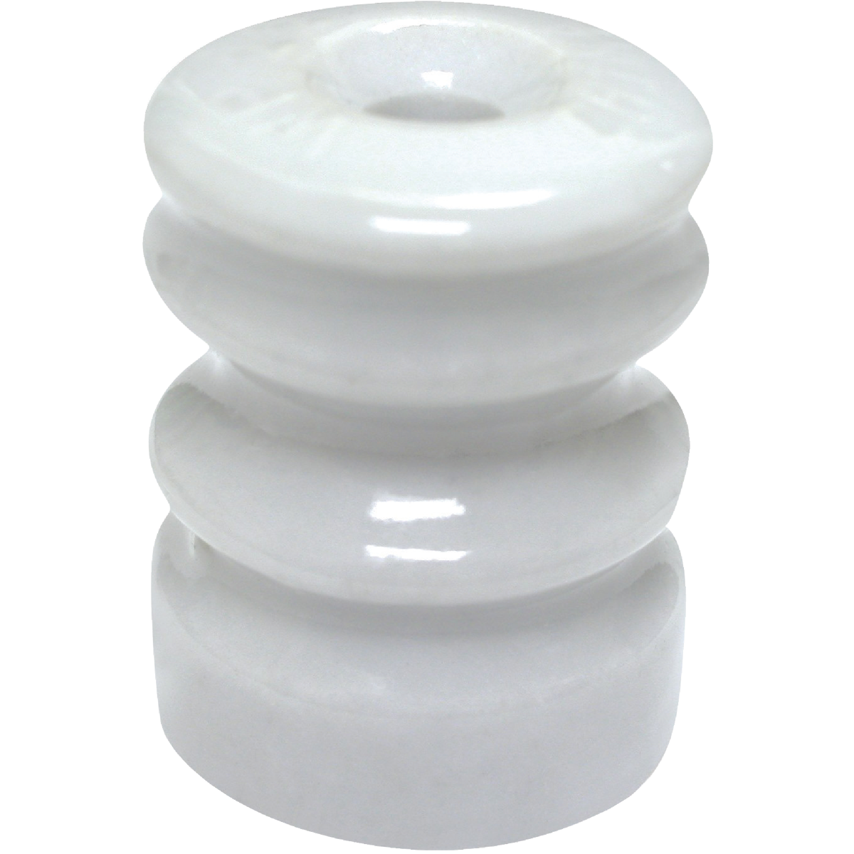 Dare Nail-On White Porcelain Electric Fence Insulator (25-Pack) Image 2