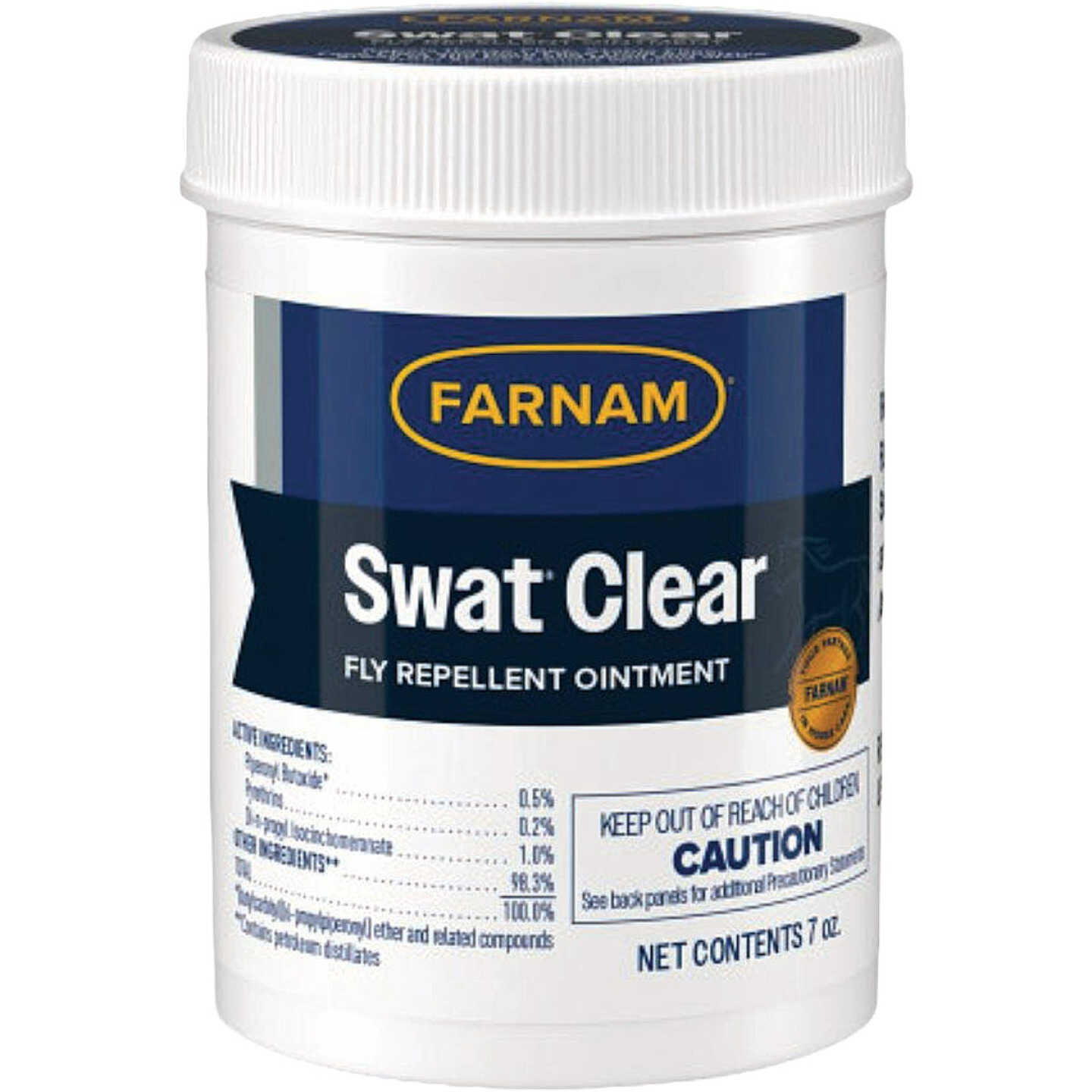 Farnam Swat 7 Oz. Clear Fly Repellent Ointment Image 1