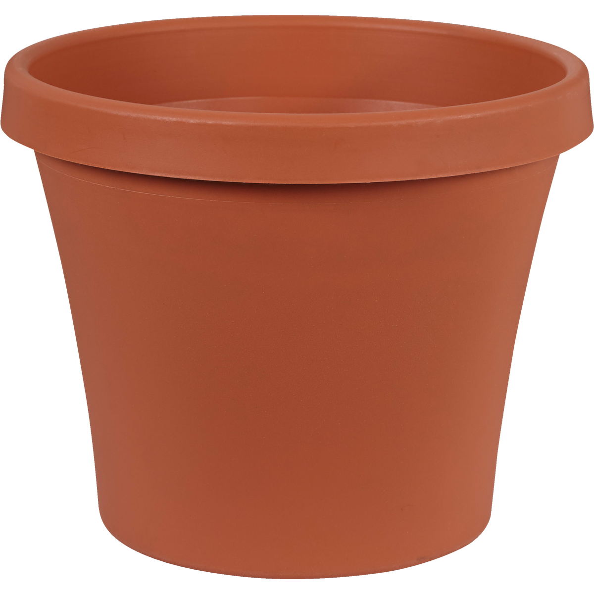Bloem 14 In. Dia. Terracotta Poly Classic Flower Pot Image 1