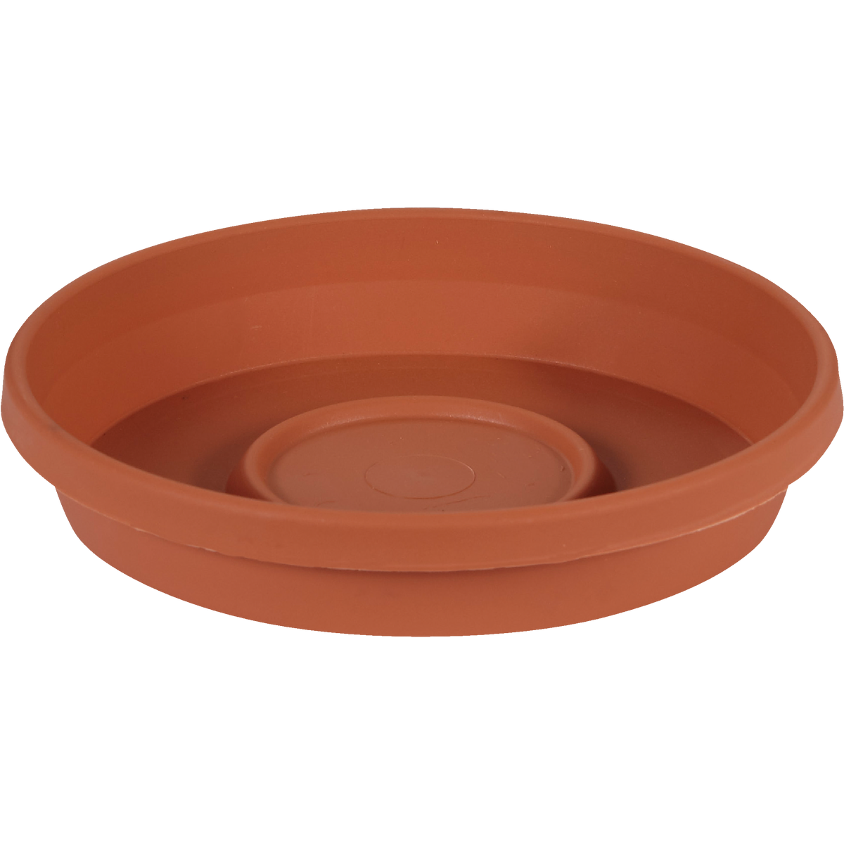 Bloem 8 In. Terracotta Poly Classic Flower Pot Saucer Image 1