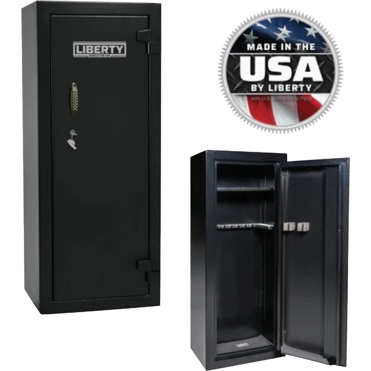 Liberty Safe 18-Gun Cabinet Safe Image 3