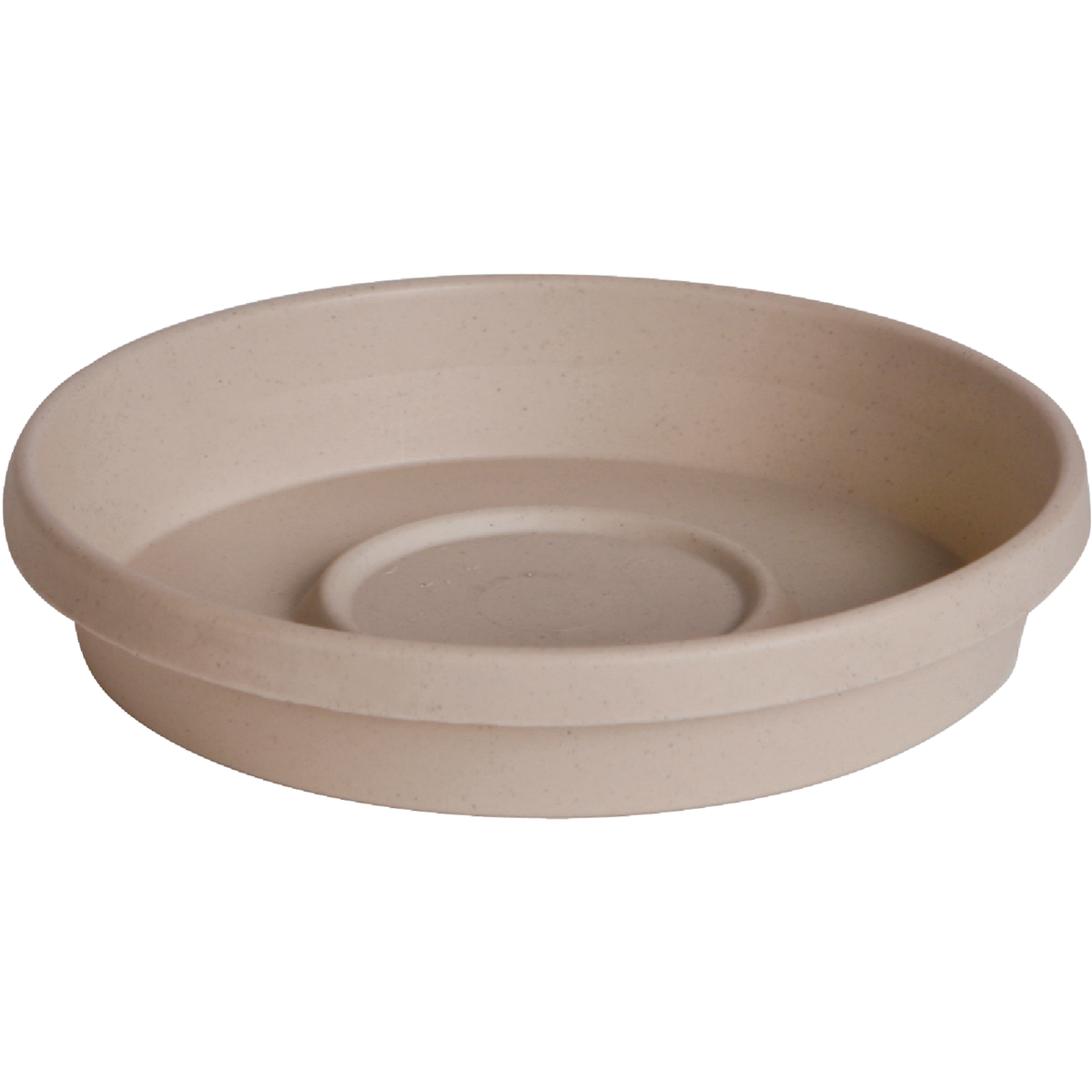 Bloem 12 In. Pebble Stone Poly Classic Flower Pot Saucer Image 1