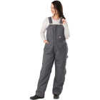 Berne Women's XL Titanium Softstone Duck Insulated Bib Overall Image 1