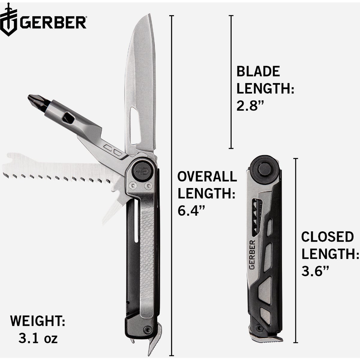 Gerber Armbar Trade Onyx Multi-Tool Image 4