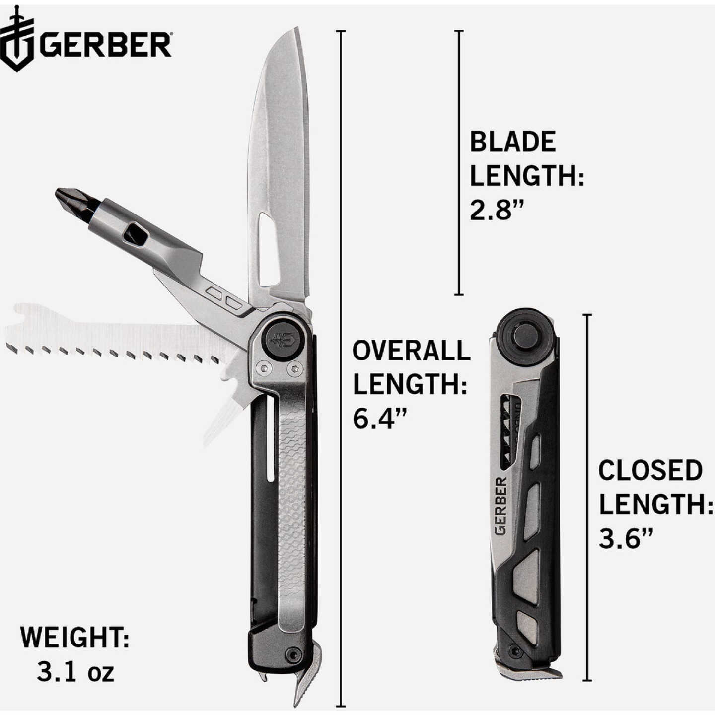 Gerber Armbar Trade Onyx Multi-Tool Image 4
