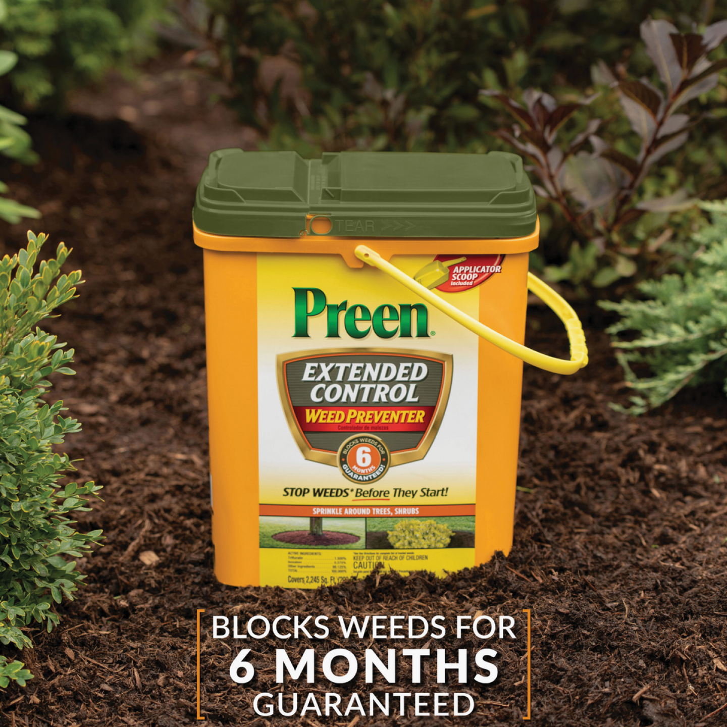 Preen Extended Control 13.75 Lb. Ready To Use Granules Weed Preventer Image 6