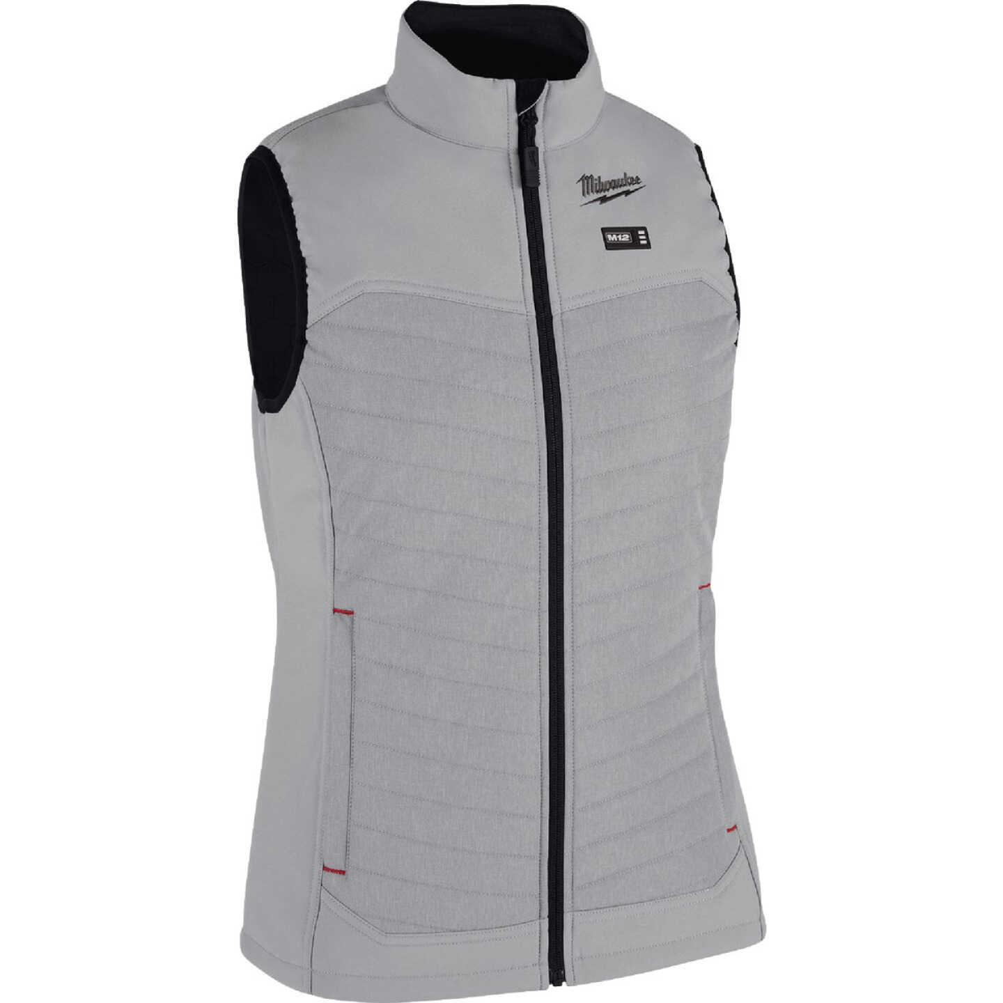 Milwaukee M12 AXIS Women's Gray Cordless Heated Vest, L Image 2
