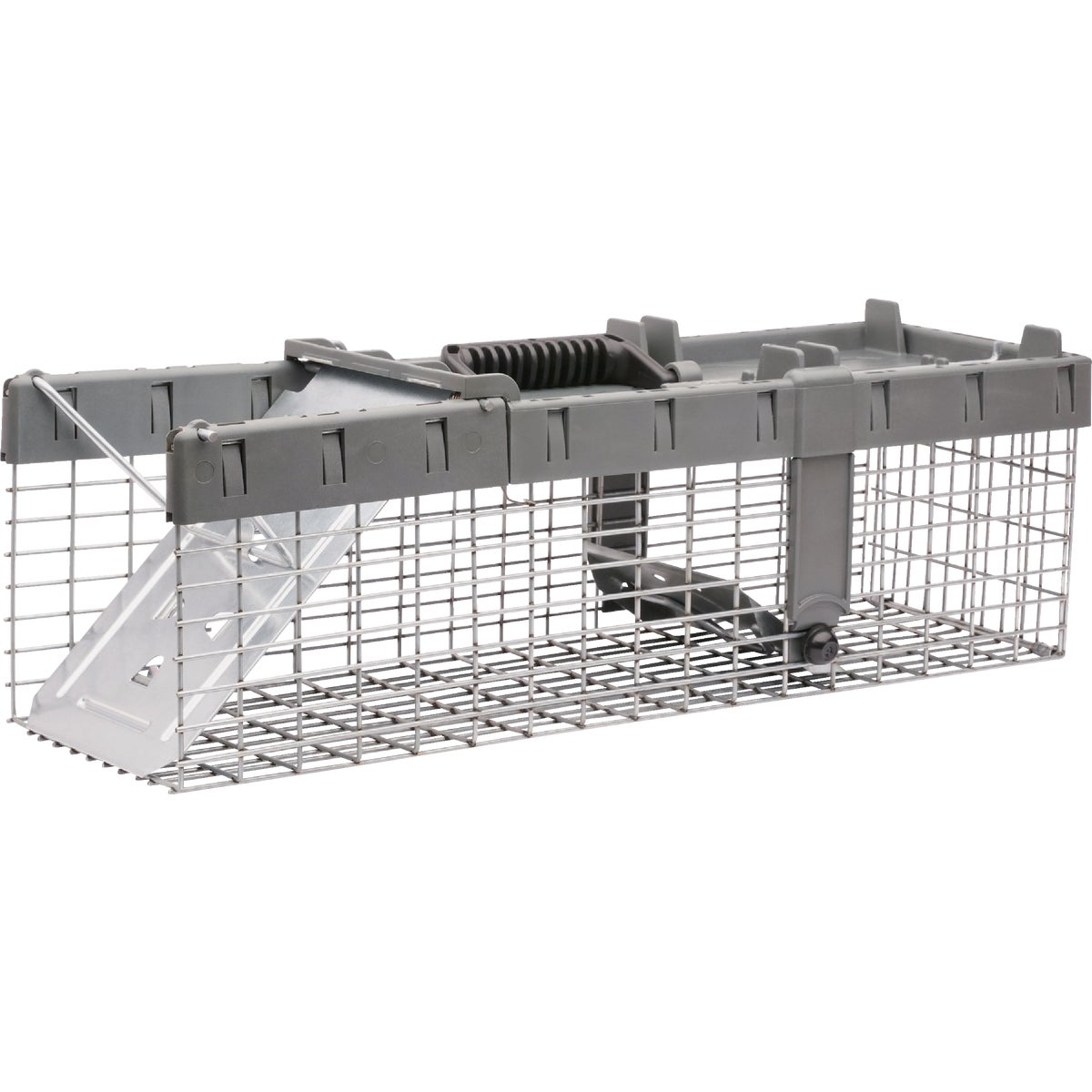Havahart Galvanized Wire Mesh 17.75 In. 1-Door Small Live Animal Trap