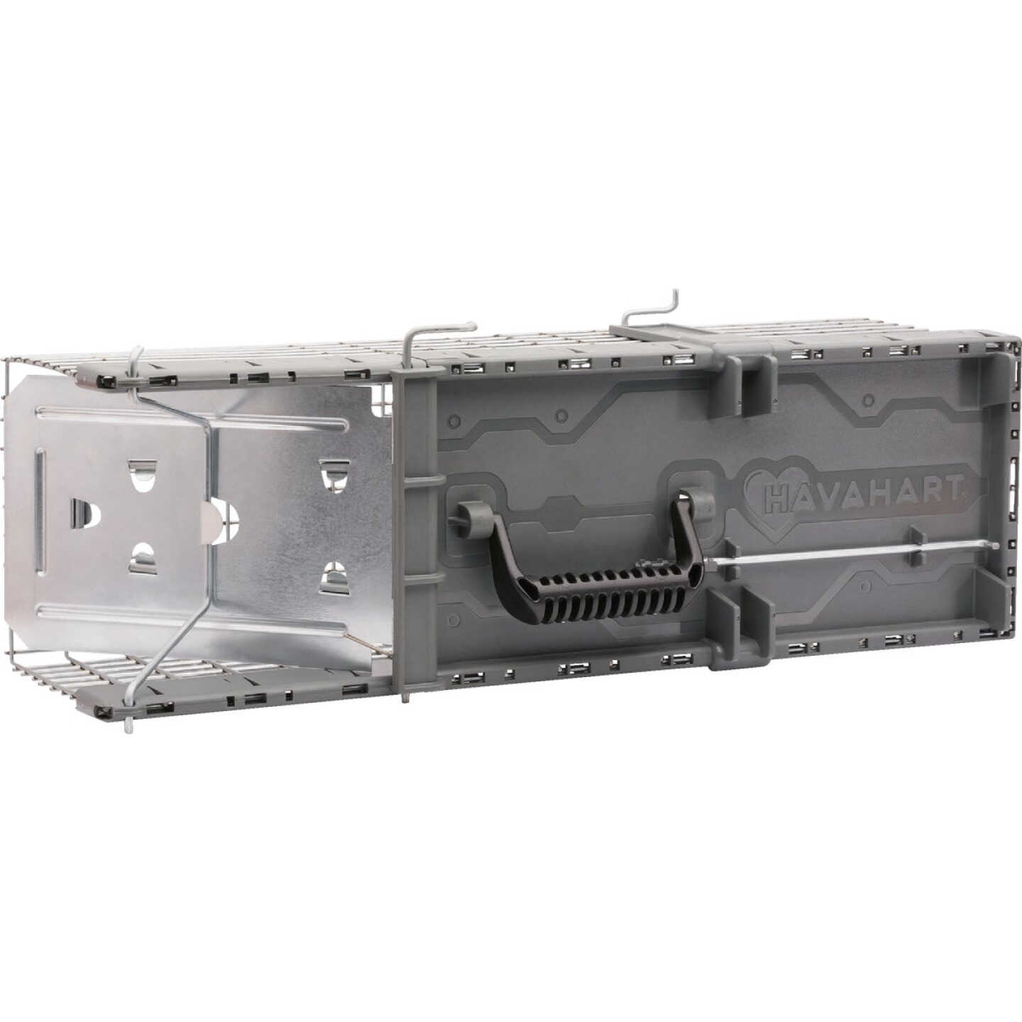 Havahart Galvanized Wire Mesh 17.75 In. 1-Door Small Live Animal Trap Image 5