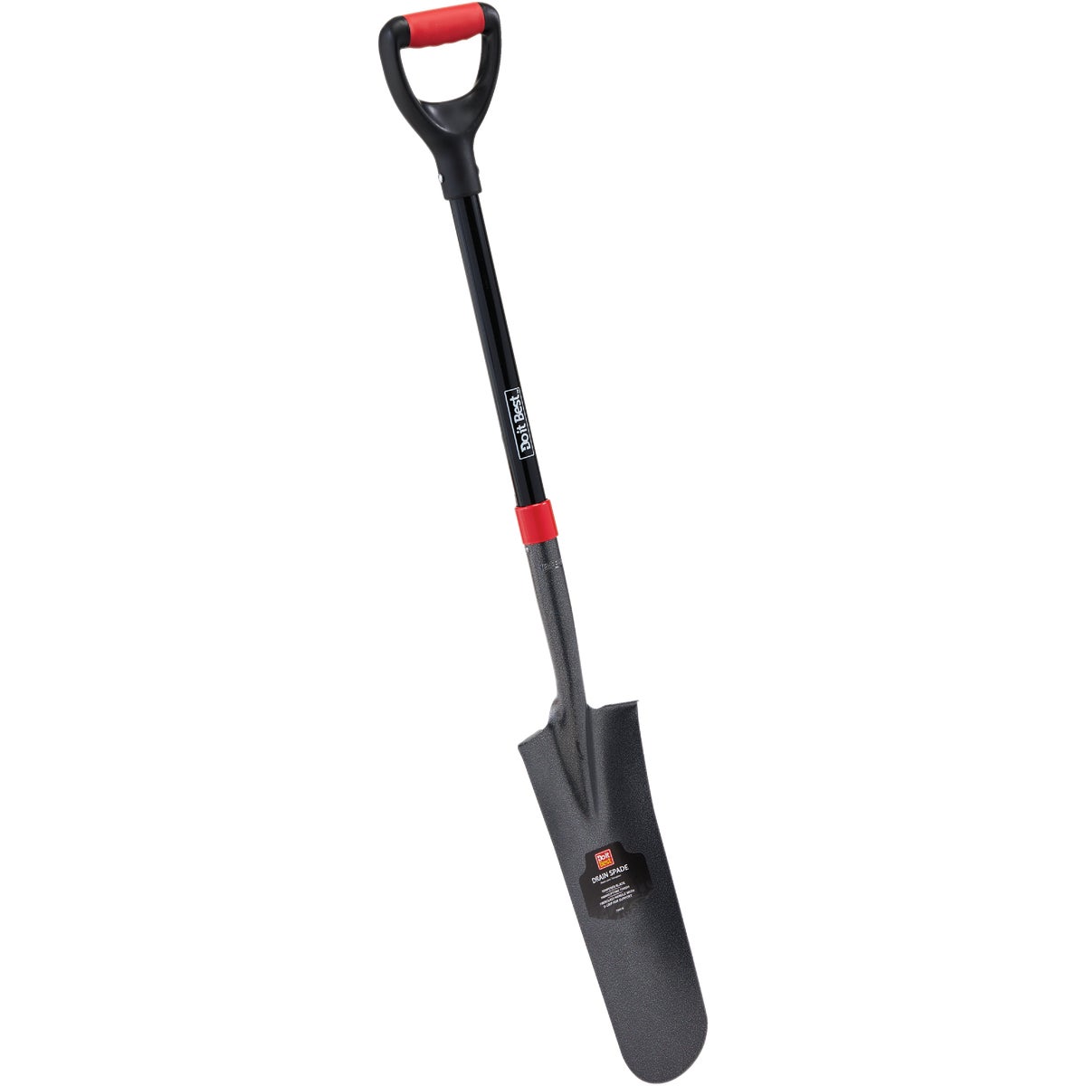 Do it Best 28 In. Fiberglass D-Handle Round Point Drain Spade