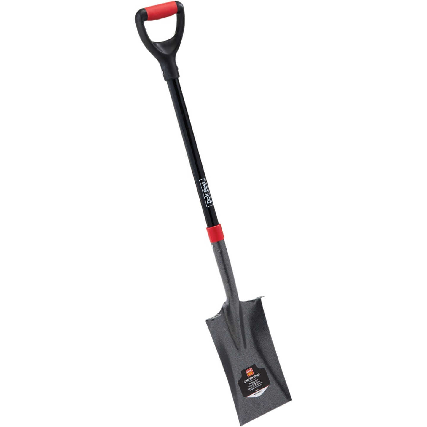 Do it Best 32 In. Fiberglass D-Handle Square Point Garden Spade Image 1