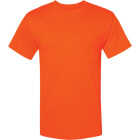 Hanes Men's Medium Safety Orange Workwear T-Shirt (2-Pack) Image 1