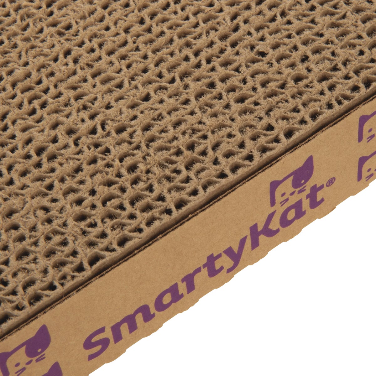 SmartyKat Super Scratcher+  Double Wide Cat Scratcher with Catnip Infusion Technology Image 3