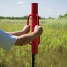 Red Heavy Duty Post Driver Image 2