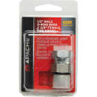 Apache 1/2 In. Male O-Ring x 3/8 In. Female Pipe Swivel Hydraulic Hose Adapter Image 2