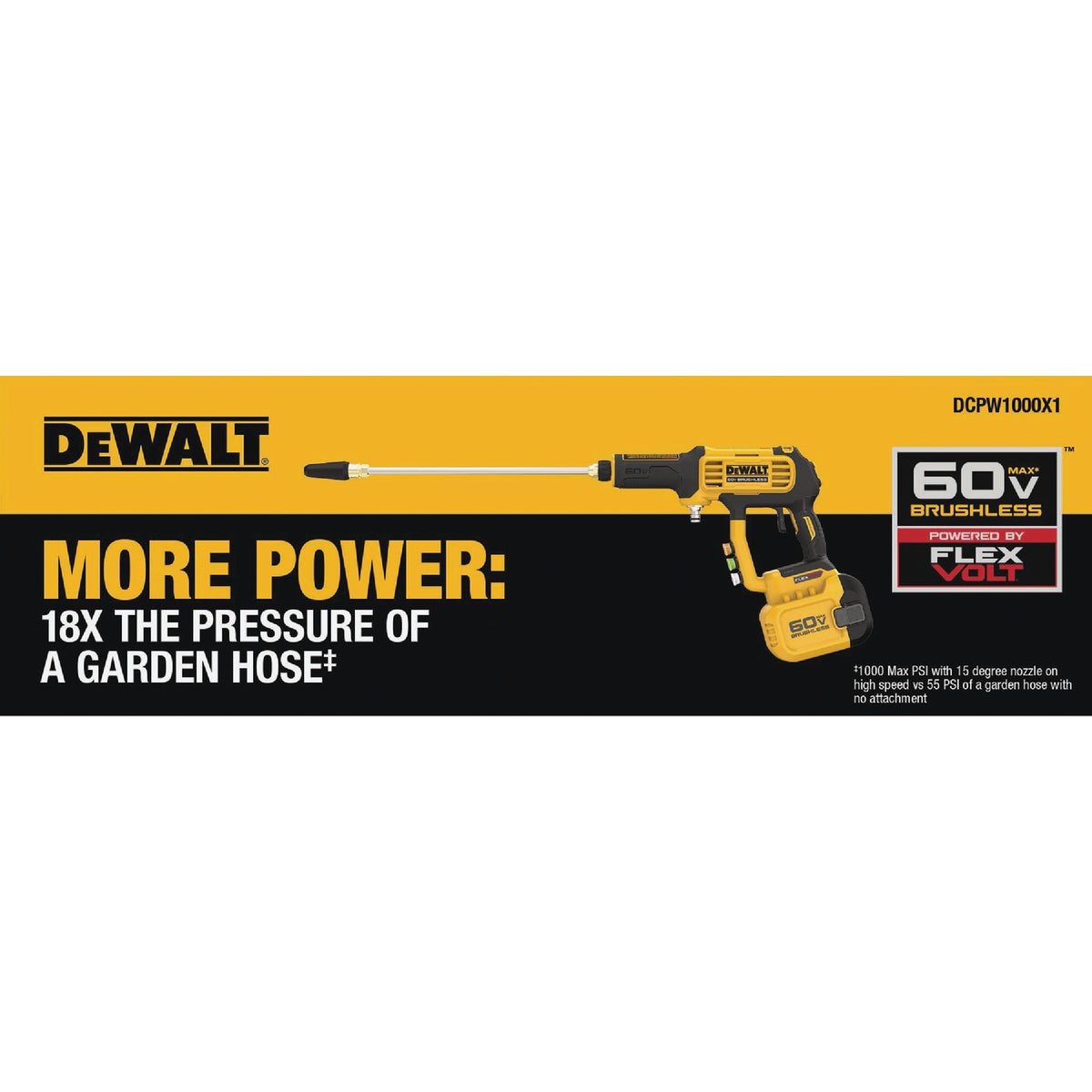 DeWalt 1000 PSI Power Washer Cleaner Image 4
