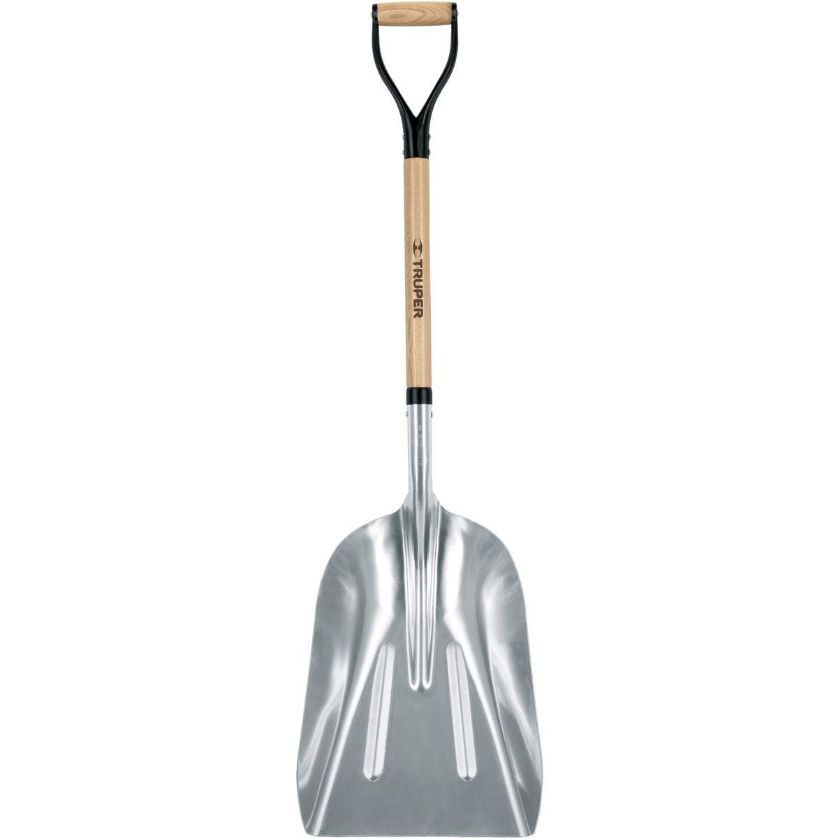 Truper Tru Pro #12 27 In. Wood D-Handle Aluminum Scoop Shovel Image 2