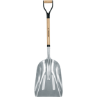 Truper Tru Pro #12 27 In. Wood D-Handle Aluminum Scoop Shovel Image 2