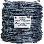 Oklahoma Steel 1320 Ft. x 12.5 Ga. 2 Pt. 4 In. Barbed Wire Image 1