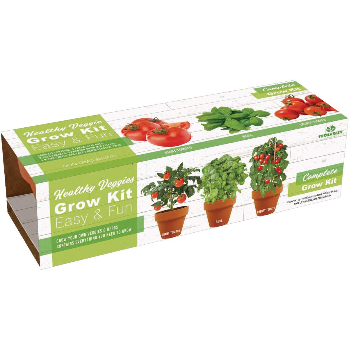TotalGreen Holland Italian Herb Trio Grow Kit