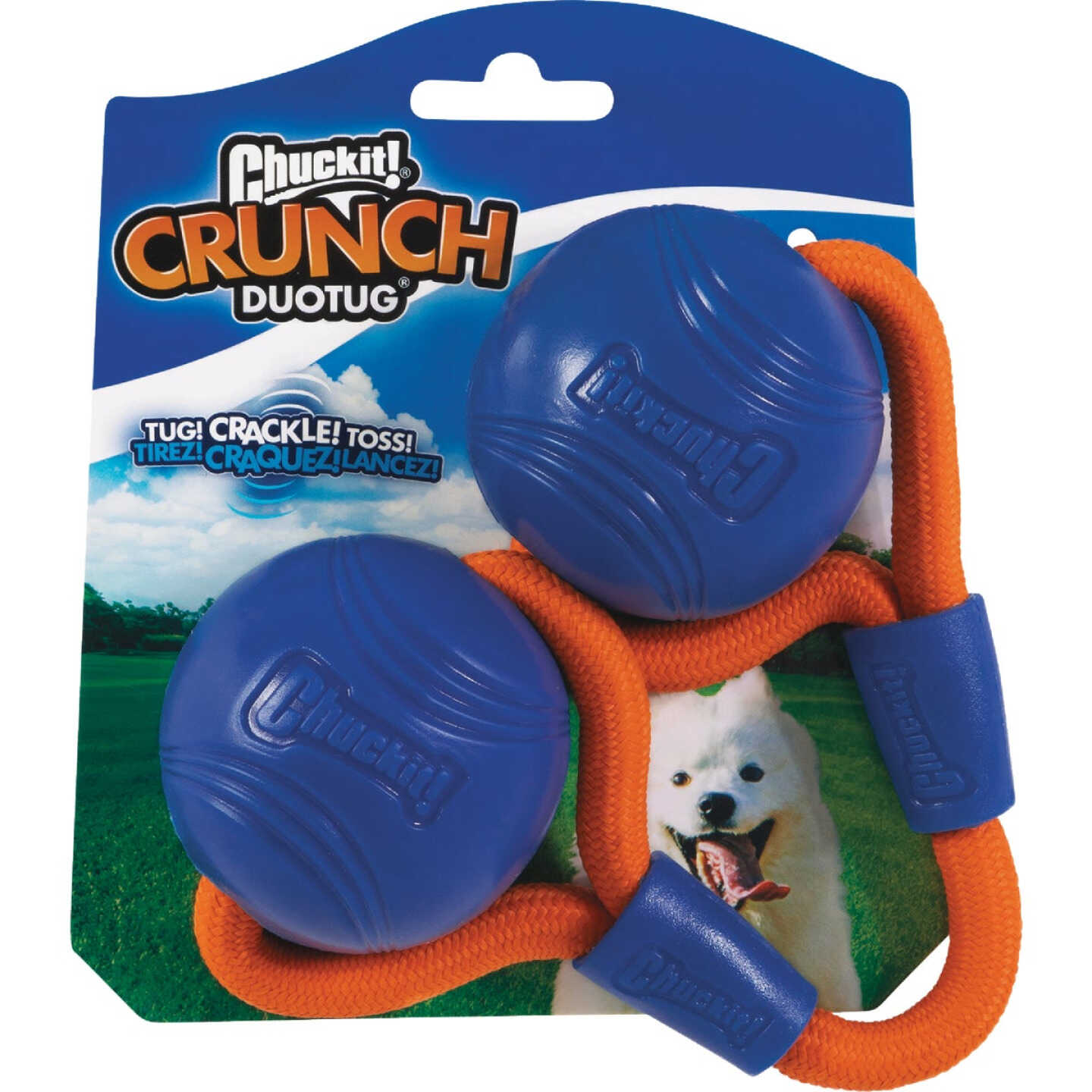 Chuckit Crunch DuoTug Dog Toy Image 1